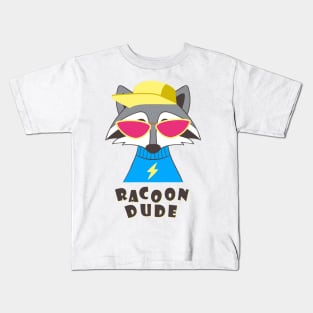 racoon dude Kids T-Shirt